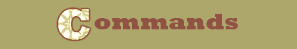 commands